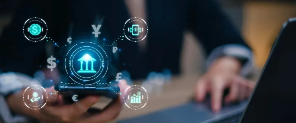 Panoramic view of modern skyscrapers in Dubai, showcasing iconic architecture during daytime and nighttime.